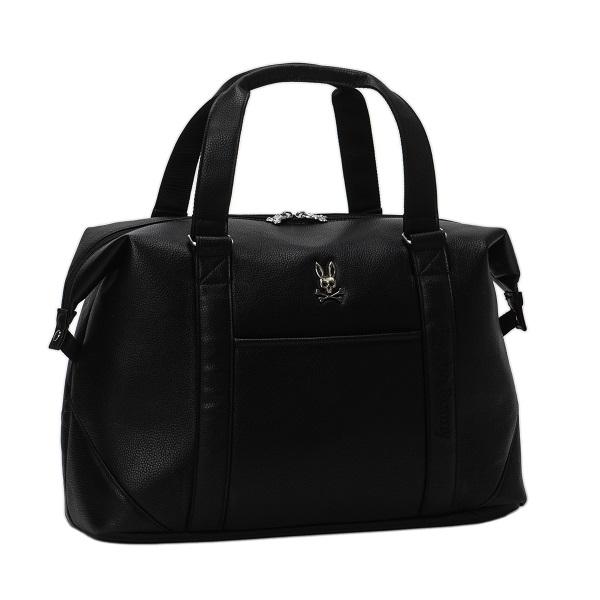 Psycho Bunny（サイコバニー） ゴルフ ボストンバッグ BLACK EDITION
