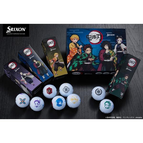 SRIXON スリクソン ゴルフボール AD SPEED3 鬼滅の刃キャラクター