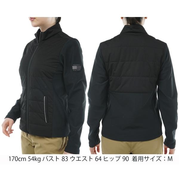 トミーヒルフィガー ゴルフ レディース パテッドコンビ ストレッチジャケット TOMMY HILFIGER GOLF THLA373 | TOMMY HILFIGER GOLF | 05