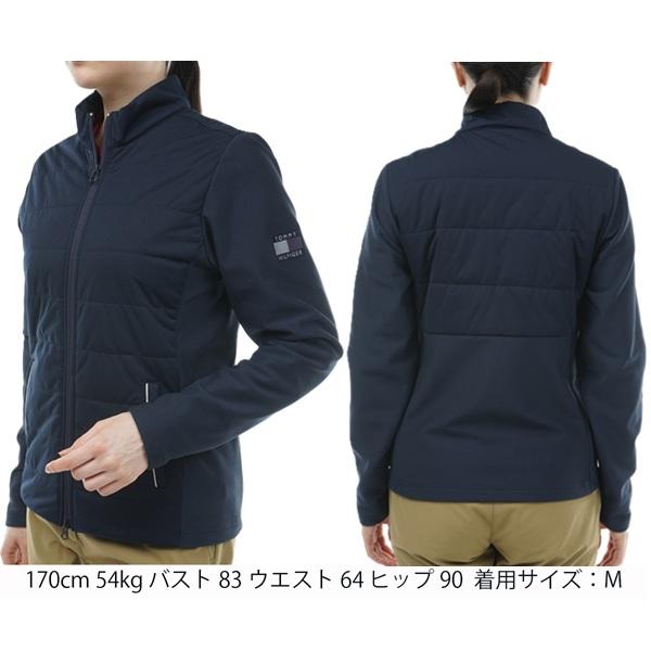トミーヒルフィガー ゴルフ レディース パテッドコンビ ストレッチジャケット TOMMY HILFIGER GOLF THLA373 | TOMMY HILFIGER GOLF | 06