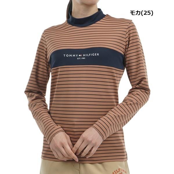 トミーヒルフィガー ゴルフ レディース モックネック 長袖シャツ TOMMY HILFIGER GOLF THLA461 2024年秋冬モデル | TOMMY HILFIGER GOLF | 02
