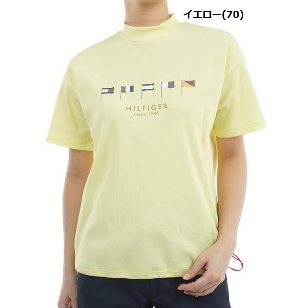 トミーヒルフィガー ゴルフレディース マルチフラッグ リラックス半袖モックネックシャツ TOMMY HILFIGER  THLA501 2025年春夏モデル | TOMMY HILFIGER GOLF | 05