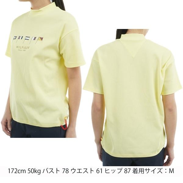 トミーヒルフィガー ゴルフレディース マルチフラッグ リラックス半袖モックネックシャツ TOMMY HILFIGER  THLA501 2025年春夏モデル | TOMMY HILFIGER GOLF | 12