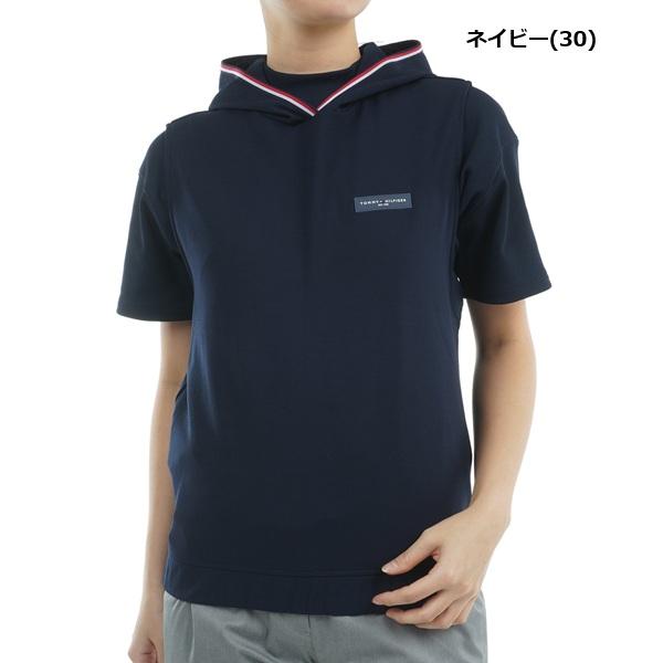 トミーヒルフィガー ゴルフ レディース バックロゴ フーディーベスト TOMMY HILFIGER GOLF THLA502 2025年春夏モデル | TOMMY HILFIGER GOLF | 03