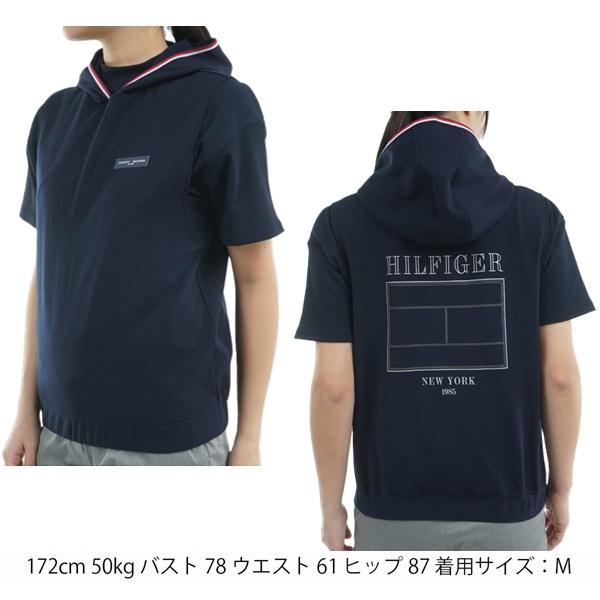 トミーヒルフィガー ゴルフ レディース バックロゴ フーディーベスト TOMMY HILFIGER GOLF THLA502 2025年春夏モデル | TOMMY HILFIGER GOLF | 05