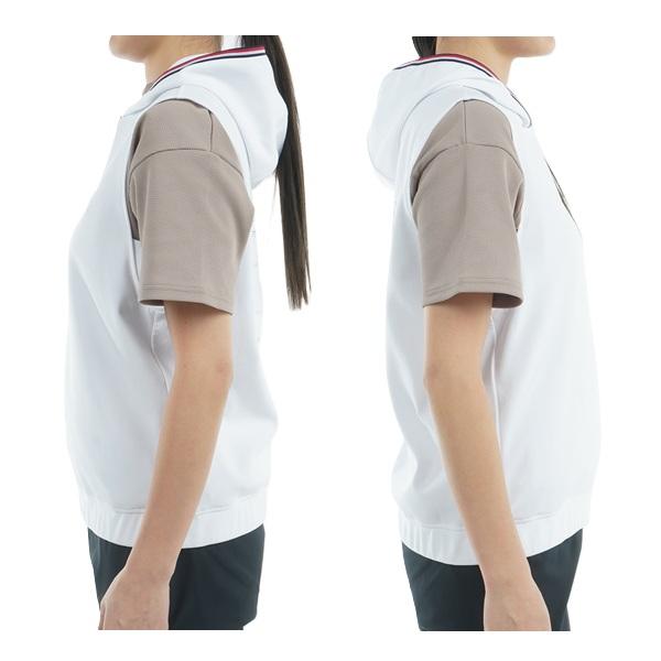 トミーヒルフィガー ゴルフ レディース バックロゴ フーディーベスト TOMMY HILFIGER GOLF THLA502 2025年春夏モデル | TOMMY HILFIGER GOLF | 07