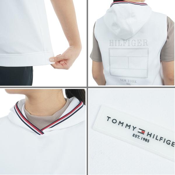 トミーヒルフィガー ゴルフ レディース バックロゴ フーディーベスト TOMMY HILFIGER GOLF THLA502 2025年春夏モデル | TOMMY HILFIGER GOLF | 08