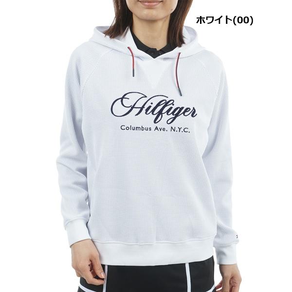 トミーヒルフィガー ゴルフ レディース フロントロゴ ワッフルスウェットフーディー TOMMY HILFIGER GOLF THLA550 2025秋冬モデル | TOMMY HILFIGER GOLF | 01