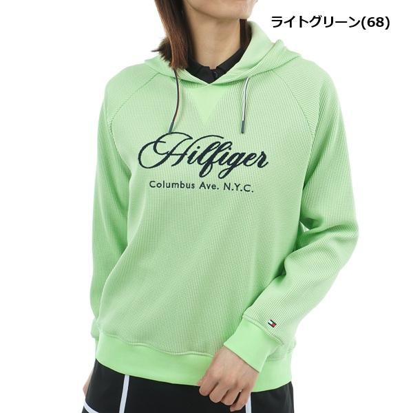 トミーヒルフィガー ゴルフ レディース フロントロゴ ワッフルスウェットフーディー TOMMY HILFIGER GOLF THLA550 2025秋冬モデル | TOMMY HILFIGER GOLF | 03