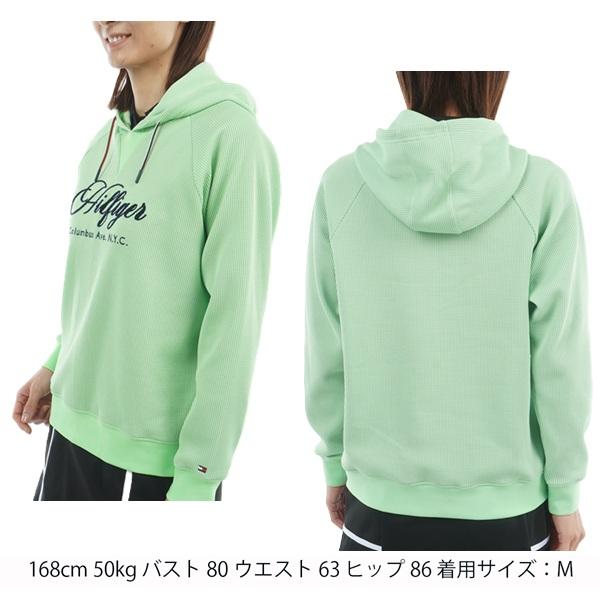 トミーヒルフィガー ゴルフ レディース フロントロゴ ワッフルスウェットフーディー TOMMY HILFIGER GOLF THLA550 2025秋冬モデル | TOMMY HILFIGER GOLF | 06
