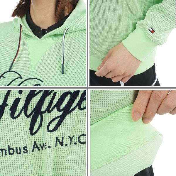 トミーヒルフィガー ゴルフ レディース フロントロゴ ワッフルスウェットフーディー TOMMY HILFIGER GOLF THLA550 2025秋冬モデル | TOMMY HILFIGER GOLF | 08