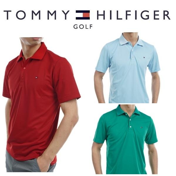 トミーヒルフィガー ゴルフ メンズ ベーシック フラッグ ポロシャツ TOMMY HILFIGER  THMA316 | TOMMY HILFIGER GOLF