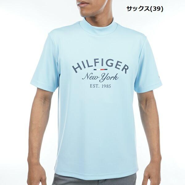 トミーヒルフィガー ゴルフ メンズ  アーチロゴ モックネックシャツ TOMMY HILFIGER  THMA318 2023年春夏モデル | TOMMY HILFIGER GOLF | 04