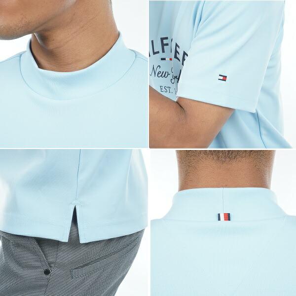 トミーヒルフィガー ゴルフ メンズ  アーチロゴ モックネックシャツ TOMMY HILFIGER  THMA318 2023年春夏モデル | TOMMY HILFIGER GOLF | 13