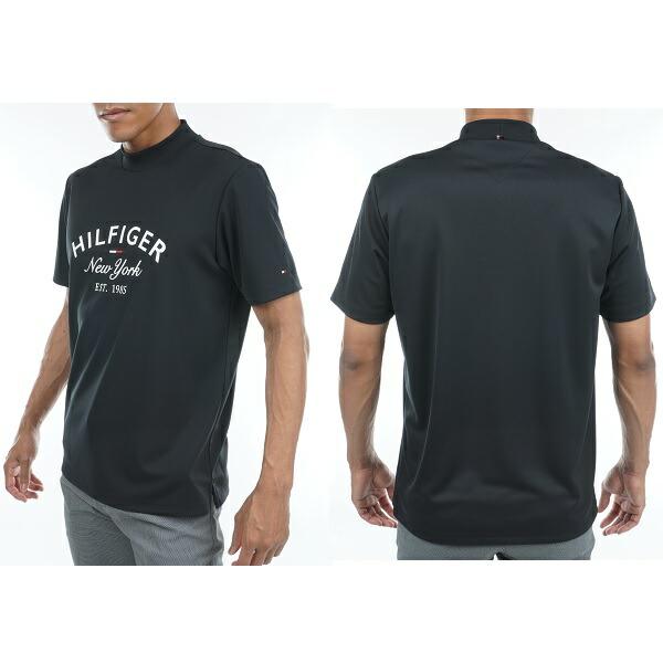トミーヒルフィガー ゴルフ メンズ  アーチロゴ モックネックシャツ TOMMY HILFIGER  THMA318 2023年春夏モデル | TOMMY HILFIGER GOLF | 08
