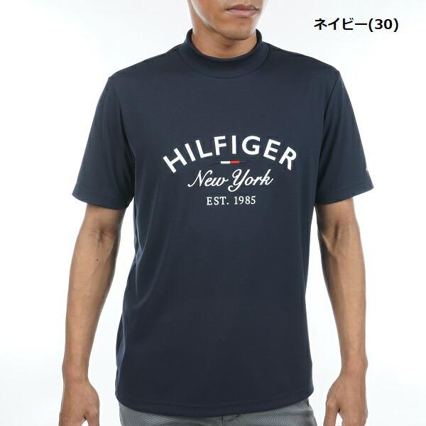 トミーヒルフィガー ゴルフ メンズ  アーチロゴ モックネックシャツ TOMMY HILFIGER  THMA318 2023年春夏モデル | TOMMY HILFIGER GOLF | 03