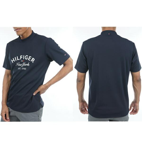 トミーヒルフィガー ゴルフ メンズ  アーチロゴ モックネックシャツ TOMMY HILFIGER  THMA318 2023年春夏モデル | TOMMY HILFIGER GOLF | 09