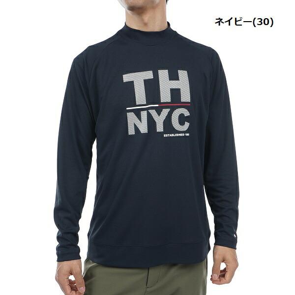 新品未使用タグ付　トミーヒルフィガー ゴルフ THMA364 モックネックシャツ TOMMY HILFIGER GOLF（トミー ヒルフィガー ゴルフ） トミー