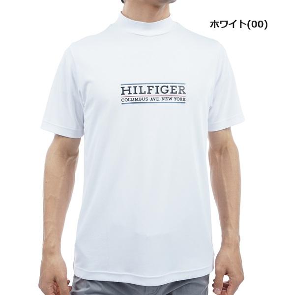 トミーヒルフィガー ゴルフ メンズ フロントロゴ 半袖モックネックシャツ TOMMY HILFIGER GOLF THMA404 | TOMMY HILFIGER GOLF | 01