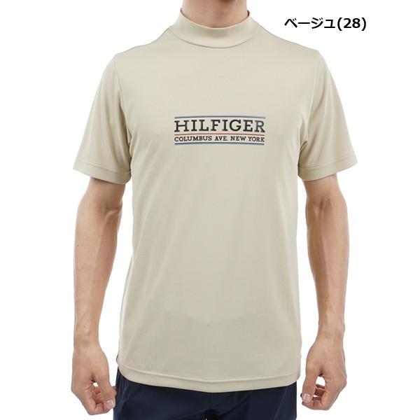 トミーヒルフィガー ゴルフ メンズ フロントロゴ 半袖モックネックシャツ TOMMY HILFIGER GOLF THMA404 | TOMMY HILFIGER GOLF | 05