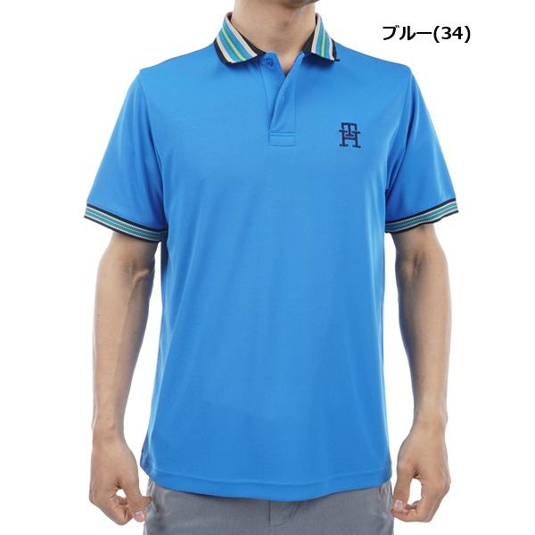 トミーヒルフィガー ゴルフ メンズ マルチライン 半袖ポロシャツ TOMMY HILFIGER GOLF THMA407 | TOMMY HILFIGER GOLF | 04