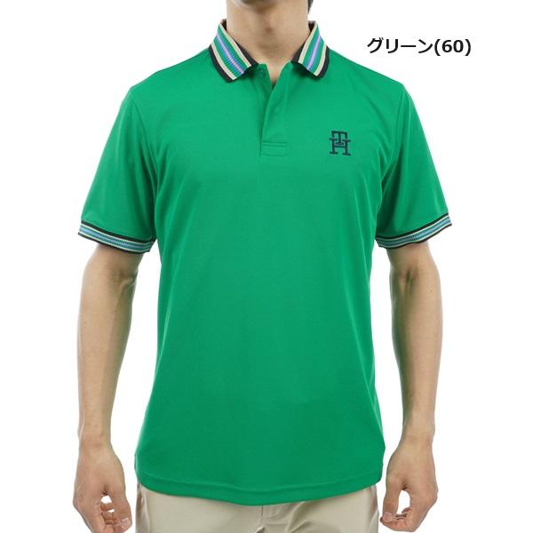 トミーヒルフィガー ゴルフ メンズ マルチライン 半袖ポロシャツ TOMMY HILFIGER GOLF THMA407 | TOMMY HILFIGER GOLF | 03