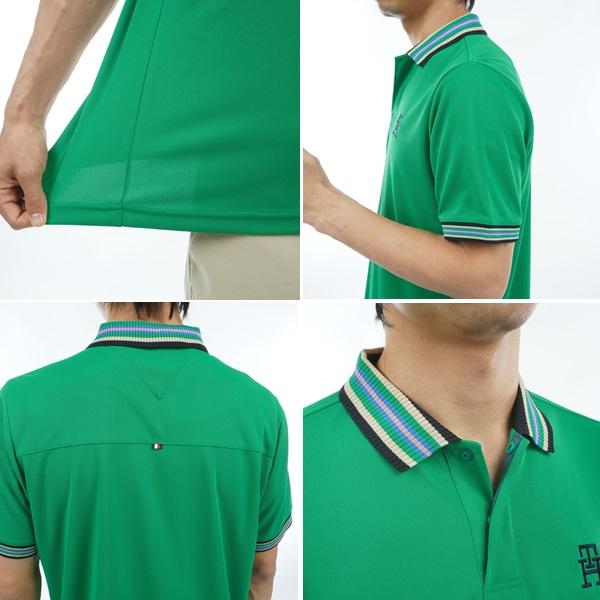 トミーヒルフィガー ゴルフ メンズ マルチライン 半袖ポロシャツ TOMMY HILFIGER GOLF THMA407 | TOMMY HILFIGER GOLF | 09