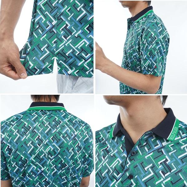 トミーヒルフィガー ゴルフ メンズ THモノグラム 半袖ポロシャツ TOMMY HILFIGER GOLF THMA409 | TOMMY HILFIGER GOLF | 10