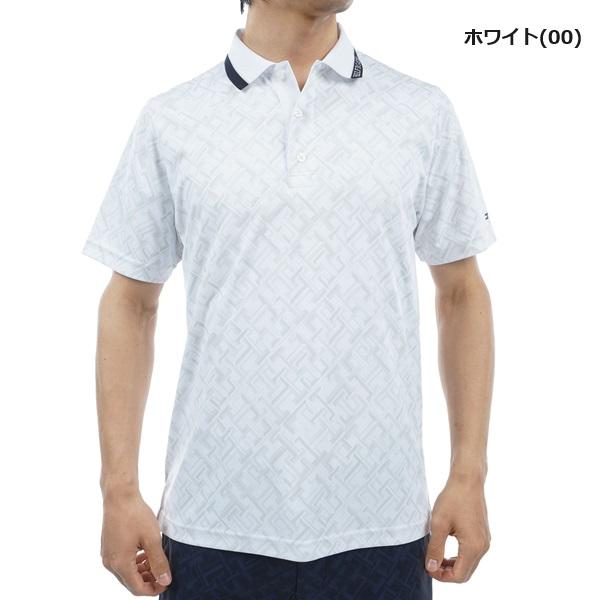 トミーヒルフィガー ゴルフ メンズ THモノグラム 半袖ポロシャツ TOMMY HILFIGER GOLF THMA409 | TOMMY HILFIGER GOLF | 01