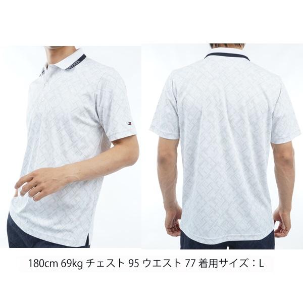 トミーヒルフィガー ゴルフ メンズ THモノグラム 半袖ポロシャツ TOMMY HILFIGER GOLF THMA409 | TOMMY HILFIGER GOLF | 05