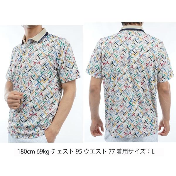 トミーヒルフィガー ゴルフ メンズ THモノグラム 半袖ポロシャツ TOMMY HILFIGER GOLF THMA409 | TOMMY HILFIGER GOLF | 06
