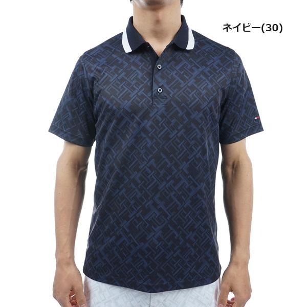 トミーヒルフィガー ゴルフ メンズ THモノグラム 半袖ポロシャツ TOMMY HILFIGER GOLF THMA409 | TOMMY HILFIGER GOLF | 03
