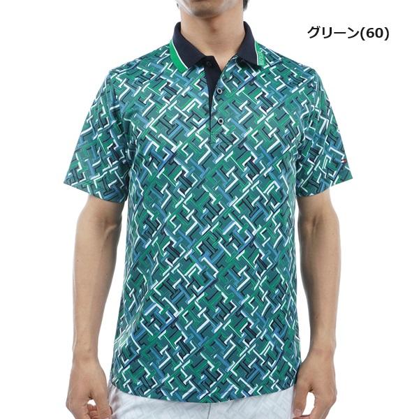 トミーヒルフィガー ゴルフ メンズ THモノグラム 半袖ポロシャツ TOMMY HILFIGER GOLF THMA409 | TOMMY HILFIGER GOLF | 04