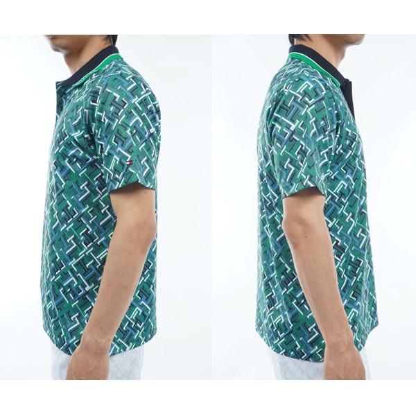 トミーヒルフィガー ゴルフ メンズ THモノグラム 半袖ポロシャツ TOMMY HILFIGER GOLF THMA409 | TOMMY HILFIGER GOLF | 09