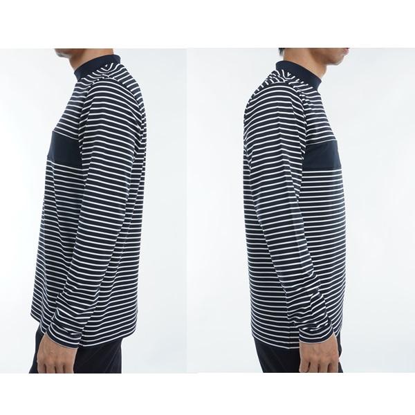トミーヒルフィガー ゴルフ メンズ エッセンシャル 長袖モックネックシャツ TOMMY HILFIGER GOLF THMA454 秋冬モデル | TOMMY HILFIGER GOLF | 11