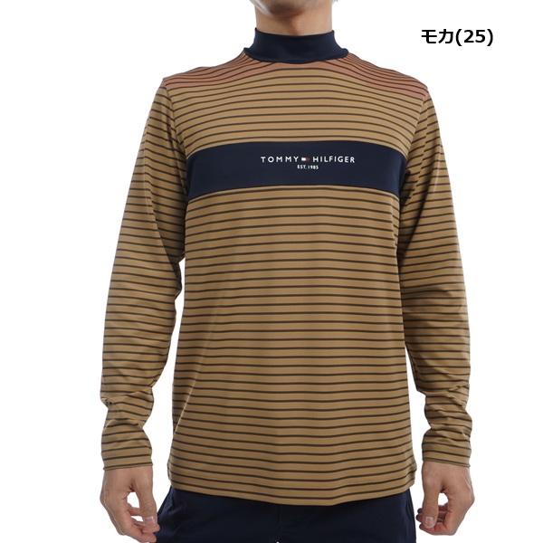 トミーヒルフィガー ゴルフ メンズ エッセンシャル 長袖モックネックシャツ TOMMY HILFIGER GOLF THMA454 秋冬モデル | TOMMY HILFIGER GOLF | 04