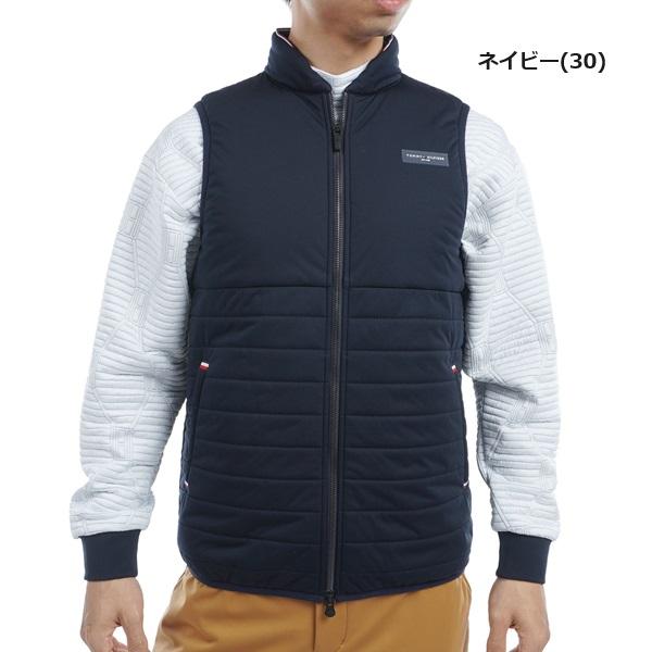 トミーヒルフィガー ゴルフ メンズ 圧着キルト中綿 ベスト TOMMY HILFIGER GOLF THMA467 2024年秋冬モデル | TOMMY HILFIGER GOLF | 02