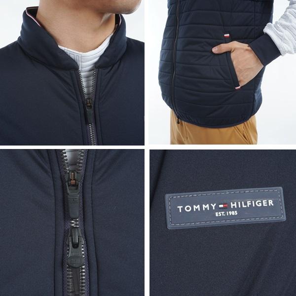 トミーヒルフィガー ゴルフ メンズ 圧着キルト中綿 ベスト TOMMY HILFIGER GOLF THMA467 2024年秋冬モデル | TOMMY HILFIGER GOLF | 06
