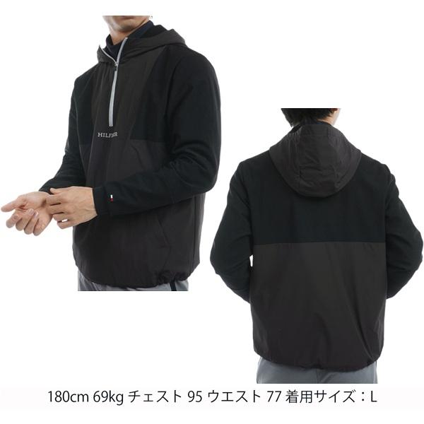 トミーヒルフィガー ゴルフ メンズ ハイブリッド スウェットフーディー TOMMY HILFIGER GOLF THMA489 秋冬モデル | TOMMY HILFIGER GOLF | 04
