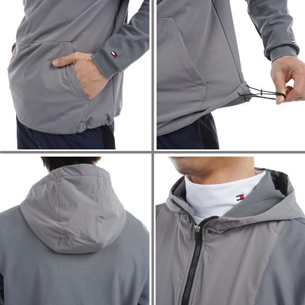 トミーヒルフィガー ゴルフ メンズ ハイブリッド スウェットフーディー TOMMY HILFIGER GOLF THMA489 秋冬モデル | TOMMY HILFIGER GOLF | 08