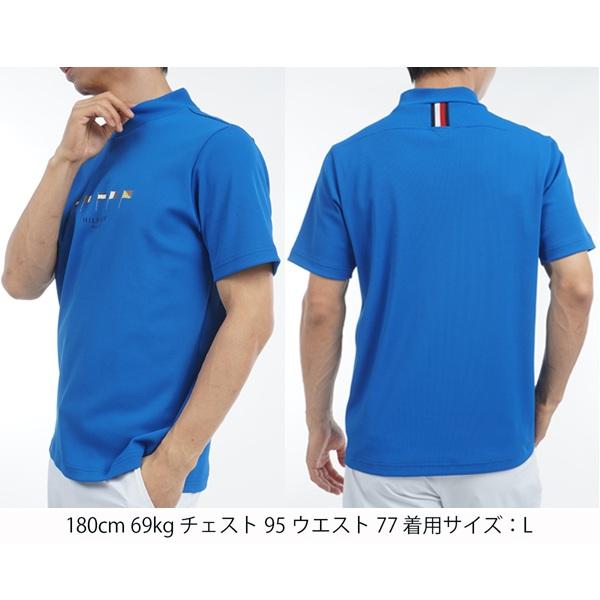 トミーヒルフィガー ゴルフ メンズ マルチフラッグ 半袖モックネックシャツ TOMMY HILFIGER  THMA503 2025年春夏モデル | TOMMY HILFIGER GOLF | 11