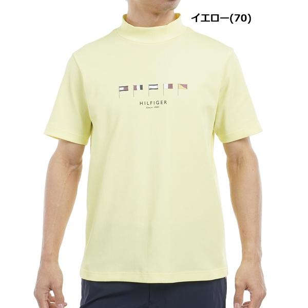 トミーヒルフィガー ゴルフ メンズ マルチフラッグ 半袖モックネックシャツ TOMMY HILFIGER  THMA503 2025年春夏モデル | TOMMY HILFIGER GOLF | 05