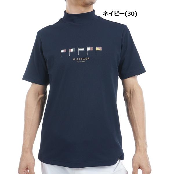 トミーヒルフィガー ゴルフ メンズ マルチフラッグ 半袖モックネックシャツ TOMMY HILFIGER  THMA503 2025年春夏モデル | TOMMY HILFIGER GOLF | 03
