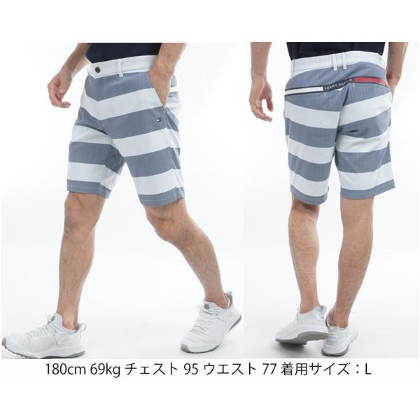 トミーヒルフィガー ゴルフ メンズ HILFIGERトリコグラフィック ショートパンツ TOMMY HILFIGER GOLF THMA529 2025年春夏モデル | TOMMY HILFIGER GOLF | 06