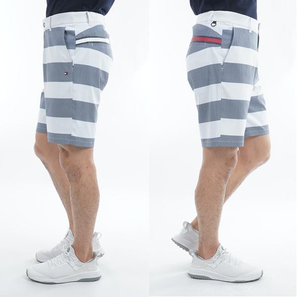 トミーヒルフィガー ゴルフ メンズ HILFIGERトリコグラフィック ショートパンツ TOMMY HILFIGER GOLF THMA529 2025年春夏モデル | TOMMY HILFIGER GOLF | 07