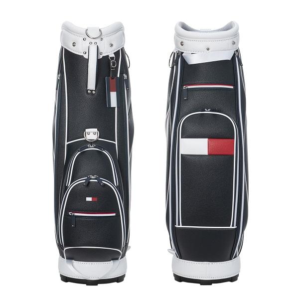 新品 トミーヒルフィガーゴルフ キャディバッグ THMG5SC4 グリーン TOMMY HILFIGER GOLF（トミー ヒルフィガー ゴルフ） トミー