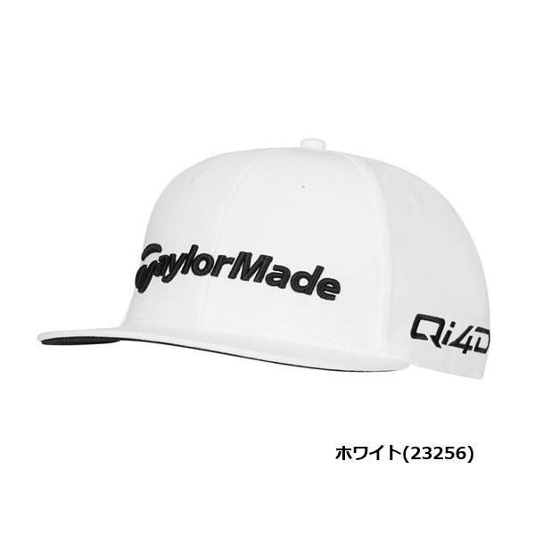 [限定]TaylorMade スナップバックキャップ ホワイト TaylorMade（テーラーメイド） ゴルフ キャップ ツアーフラットビル