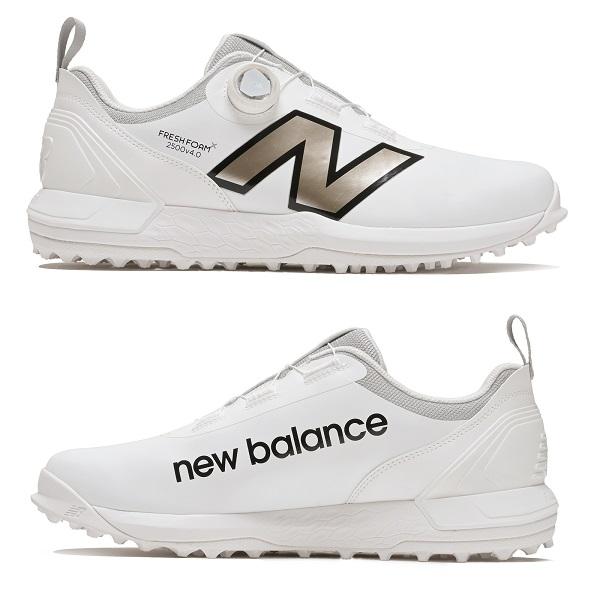 ニューバランス ゴルフシューズ Fresh Foam X 2500 v4 SL BOA(R) UGS2500 D スパイクレス ボア メンズ レディース (ユニセックス) 日本正規品 New Balance Golf | New Balance Golf | 02