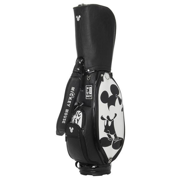 Disney（ディズニー） キャディバッグ MONOCHROME MICKEY GOLF CADDIE