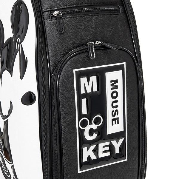 Disney（ディズニー） キャディバッグ MONOCHROME MICKEY GOLF CADDIE